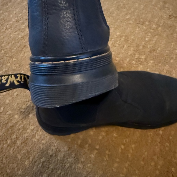 Dr. Martens HARDIE II LEATHER CHELSEA WORK BOOTS Black - Picture 9 of 10